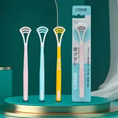 Silicone Tongue Scraper Tongue Brush Multifunctional - 1 Pc - Rokomari